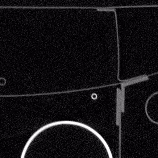 Axial slice 504 of the volume